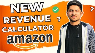 How To Use Amazon Revenue Calculator New Version  Updated Amazon FBA Profit Calculator [upl. by Afas]