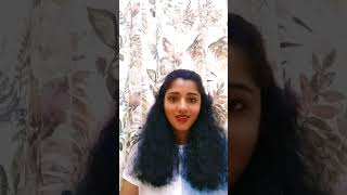 PAVIZHA MAZHAYEEEUNPLUGGEDDIVYA DOMINIC MALAYALAM COVER SONG [upl. by Adnola]