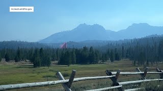 Wapiti fire grows to roughly 80000 acres [upl. by Eedeed]