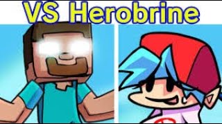 Mastery FNF Crazy Herobrine Hard Mod [upl. by Rasaec]