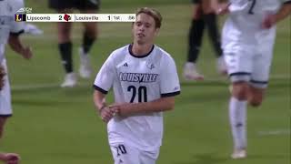 Highlights Louisville MSOC vs Lipscomb [upl. by Kevyn]