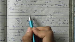 Perturbation theory in Hindi and English  MSc 2nd semester  Quantum mechanics [upl. by Dlonra]