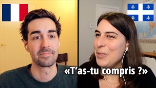 Un Français comprendil une Québécoise [upl. by Ralaigh338]