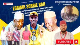 Operation UDP Laffah in Basse Dampha Kunda seeks elder blessings to recruit Mbemba Drammeh to UDP [upl. by Ylellan276]