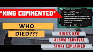 WHO DIES IN CARNIVAL Kings album CARNIVAL storyline explained  Carnival breakdown  Yan Wan [upl. by Wurst]