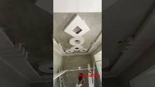 pop ceilingdesign falseceiling bad rom short video [upl. by Mesics]