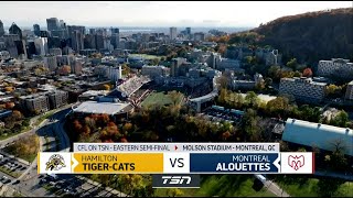 Hamilton TigerCats vs Montreal Alouettes 2023 Eastern SemiFinal Full Game [upl. by Rehpotsirahc914]