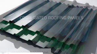 How to install corrugated roof panels [upl. by Sammy]