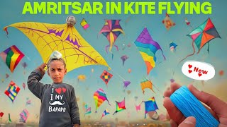 Amritsar In Kite Flying 😍 Monofil Gattu 🧵GOPIMEHRAVLOGS [upl. by Tizes104]