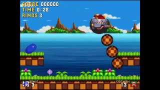 Sonic the Hedgehog in Gamemaker End Boss [upl. by Elleinod938]