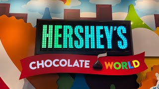 Exploring Hersheys Chocolate World A Chocolate Lovers Dream in Hershey PA [upl. by Jamilla]