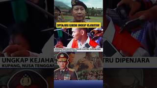 Polisi Ungkap Kejahatan Justru Dipenjara‼️ Ipda Rudy Soik shortviral shorts [upl. by Htilil]