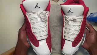 Retro Jordan “RED FLINT” 13s RESTORATION [upl. by Natiha346]