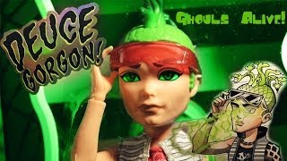 Deuce Gorgon  Ghouls Alive  Monster High An HD Look [upl. by Ahsinert]