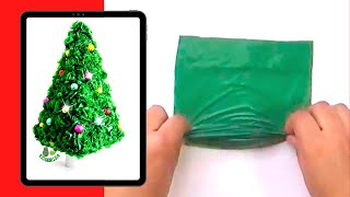 Cómo hacer ÁRBOL de NAVIDAD en CASA RECICLAJE Ecobrisa [upl. by Ylak]