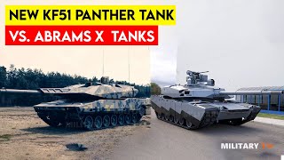 New KF51 Panther Tank vs Abrams X Tanks [upl. by Marienthal]