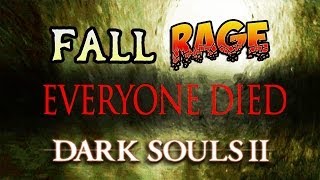 Dark Souls 2 Rage ROYAL RAT VANGUARD BOSS 15 [upl. by Nwahshar]