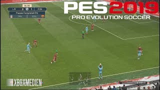 PES 2019 Amazing Realism Real Life Broadcast Camera FULL HD Xbox One PC PS4 [upl. by Gulgee]