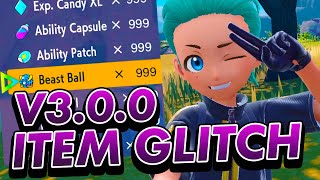 NEW V300 ITEM DUPLICATION GLITCH in Pokemon Scarlet and Violet DLC [upl. by Scully]