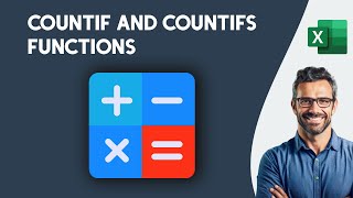 Excel COUNTIF and COUNTIFS functions Tutorial [upl. by Annekcm]