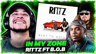 PLAYLISTED INSTANTLY Rittz ft BOB  In My Zone LIVE REACTION [upl. by Quigley]