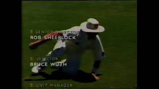 Channel 9 Cricket Intro and Outro Australia vs West Indies 199697 [upl. by Fiester464]