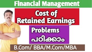 Cost of Retained EarningsFinancial Management [upl. by Susana]