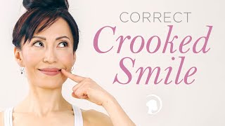 Correct Crooked Smile With One Simple Exercise [upl. by Brier806]