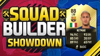 FIFA 17 SQUAD BUILDER SHOWDOWN THE ITALIAN NEYMAR The Cheap Italian Neymar Squad Duel [upl. by Gannie]