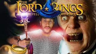 THE LORD OF THE RINGS THE FELLOWSHIP OF THE RING 2001 MOVIE REACTION First Time Watching [upl. by Lehte586]