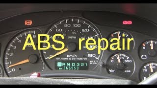 How to fix an ABS warning light in a ChevGM [upl. by Chitkara]