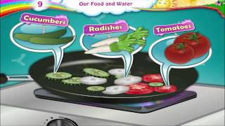 Learn Grade 3  Science  Constituents of Food and Water [upl. by Kinata511]