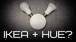 How to connect a Philips Hue bulb to IKEA TRÅDFRI [upl. by Markowitz]