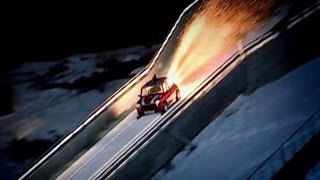 Mini Ski Jump  Top Gear Winter Olympics  Part 2 [upl. by Yonah]