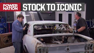 Converting A Stock 67 Mustang Coupe Into An Iconic Fastback  Detroit Muscle S1 E12 [upl. by Leahicm558]