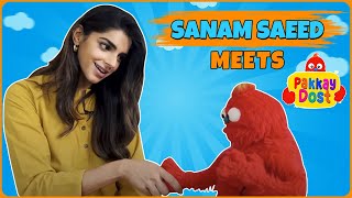 Sanam Saeed Meets Pakkay Dost [upl. by Atinahc81]