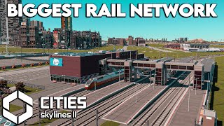 I Made Biggest Rail Network in Cities Skylines 2  Cities Skylines 2 GAMEPLAY [upl. by Stimson]