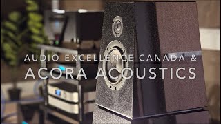 NEW Acora Acoustics  Toronto Audiofest 2024 [upl. by Akinajnat]