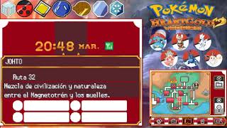 Guía Pokémon Oro Heartgold  Parte 31  LA RUTA HELADA Y CIUDAD ENDRINO [upl. by Leyes]