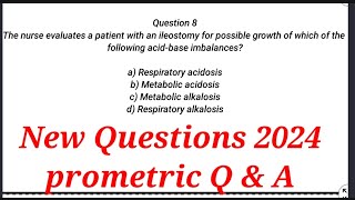 13th January 2024 Nursing prometric questions with Answer  latest prometric test papersaudiqatar [upl. by Jeffcott581]