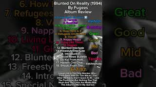 Blunted On Reality By Fugees Album Review fugees hiphop rap rapper rapgroup laurynhill rank [upl. by Kizzie]