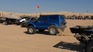 LAKE IN GLAMIS SAND DUNES CAMP RZR 2023 [upl. by Akcire607]