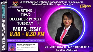 SPM 2023 11192 WRITING PART 2 GUIDED WRITING [upl. by Novyert396]