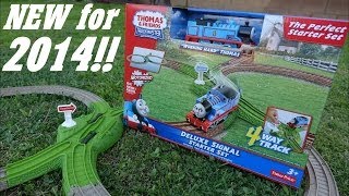 Thomas amp Friends Unboxing Trackmaster 4 Way Track Railway Set [upl. by Anitsuj]