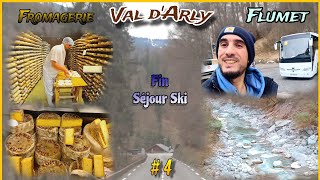 Vlog 42  Fin de séjour Ski à Flumet أجمل نهاية أسبوع في منطقة فليمي جنوب شرق فرنسا mathartrip [upl. by Ayotak]