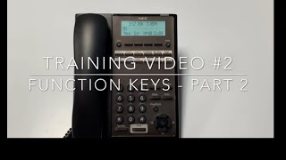 Video 2  Function Keys  Part 2 [upl. by Llecram]