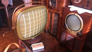 1958 Philco Predicta Tandem Television [upl. by Odlonyer]