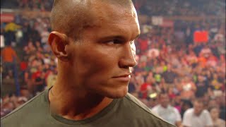 Randy Orton Attacks Freddie Prinze Jr  2009 Highlights [upl. by Llerroj]