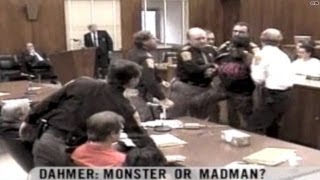 Video rewind Victims kin erupts at Dahmer trial [upl. by Ecirtam]