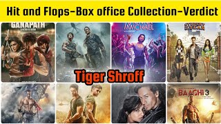 Tiger Shroff all Movie List  Budget and Collection  Hit and Flop Movie [upl. by Romilly]